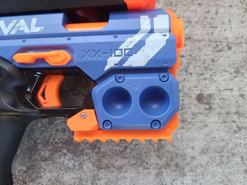 Nerf Knockout Undermount Picatinny Rail (no cutting)