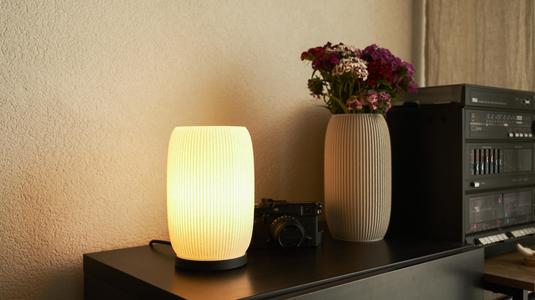 Modern lamps with interchangeable lampshades