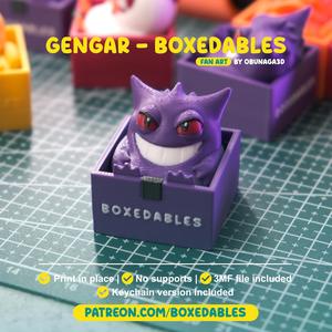 Gengar – Boxedables [Fan Art]