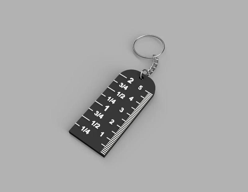 M&I Ruler Keychain