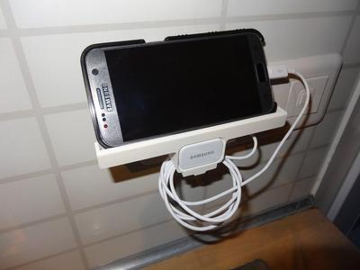 Cell Phone Charger Holder Samsung S7