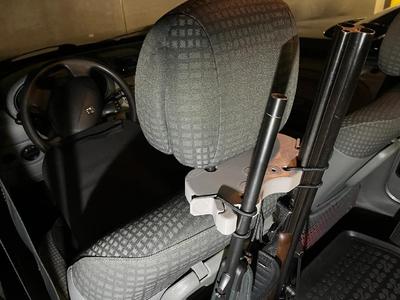 PKW Halterung für Langwaffen – Nackenstützen 110 / 150mm