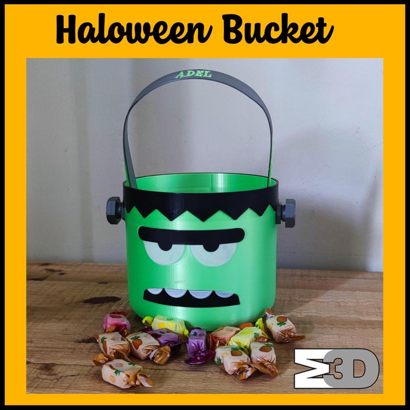 Franky Halloween Bucket