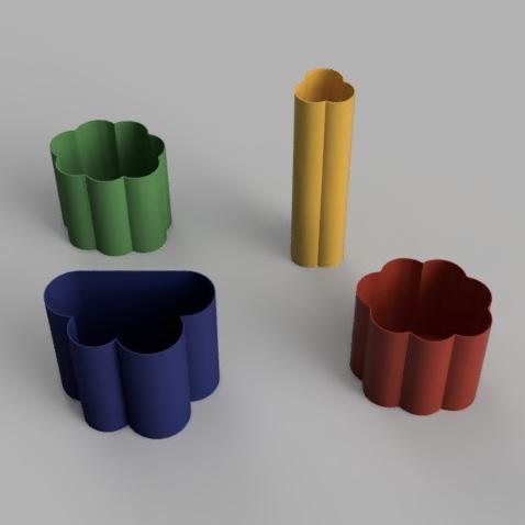 Cloud vase collection ( Vase Mode)