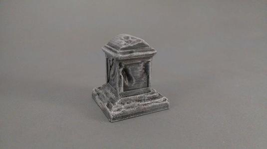 Grave Stone Worn