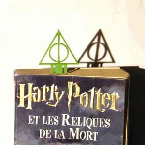 Deathly hallows bookmark