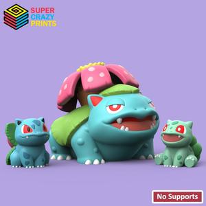 Chibi Bulbasaur Evolution