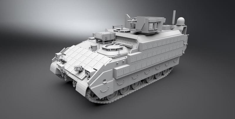 AMPV scale model