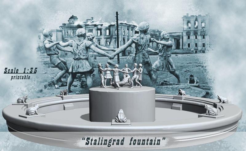 Stalingrad Fountain  – Children s round dance –
