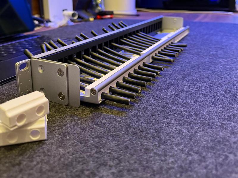 Closed Cable Combs for Unifi Keystone Patch Panel