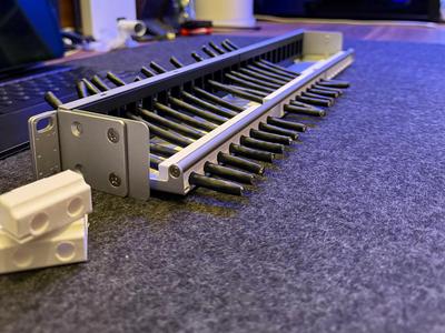 Closed Cable Combs for Unifi Keystone Patch Panel