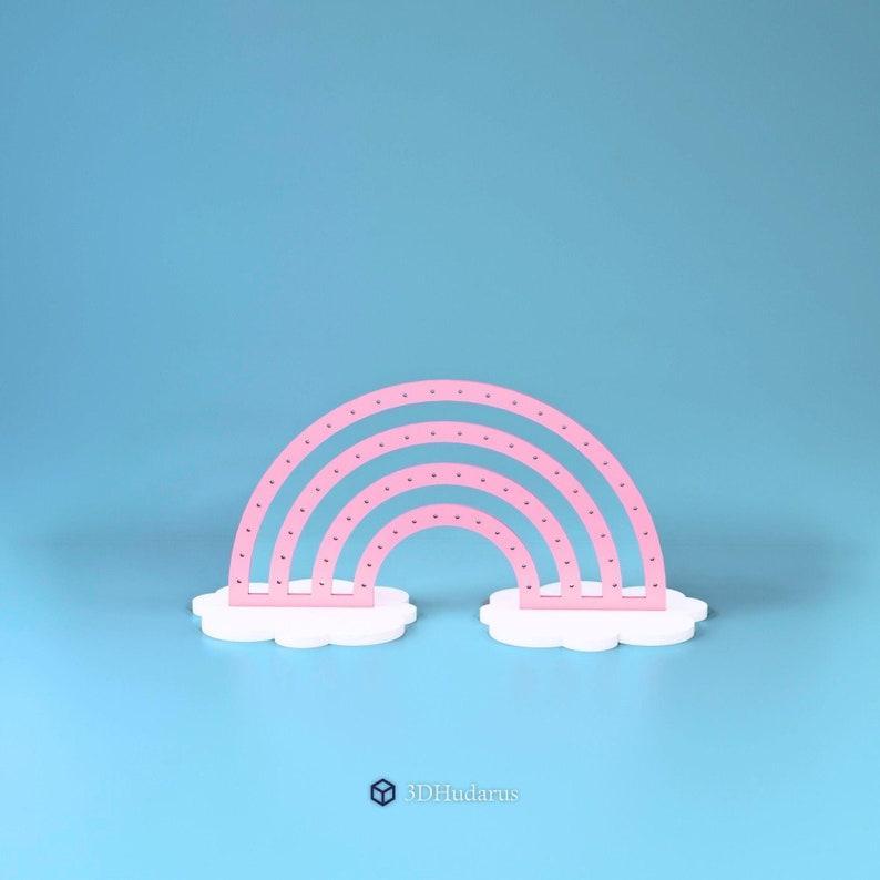 Rainbow Jewelry Stand 3D Print Stl Files