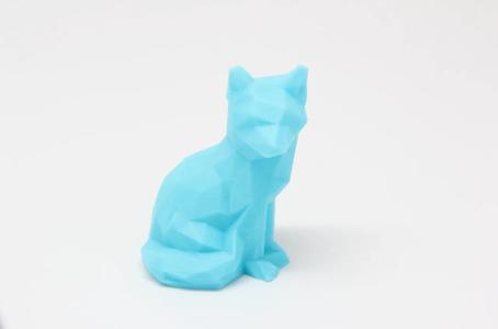 Low Poly Sitting Fox