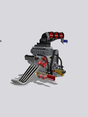 FUNNY CAR Blown Nitro Hemi Complete with Options