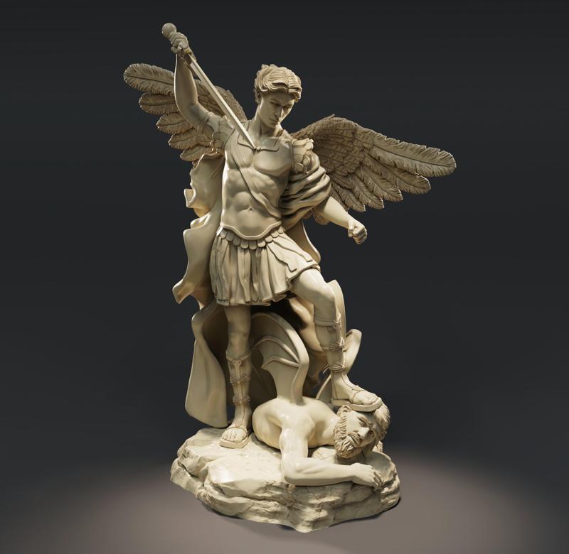 Archangel Michael Statue