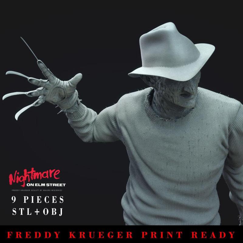 FREDDY KRUEGER printable 3D figure