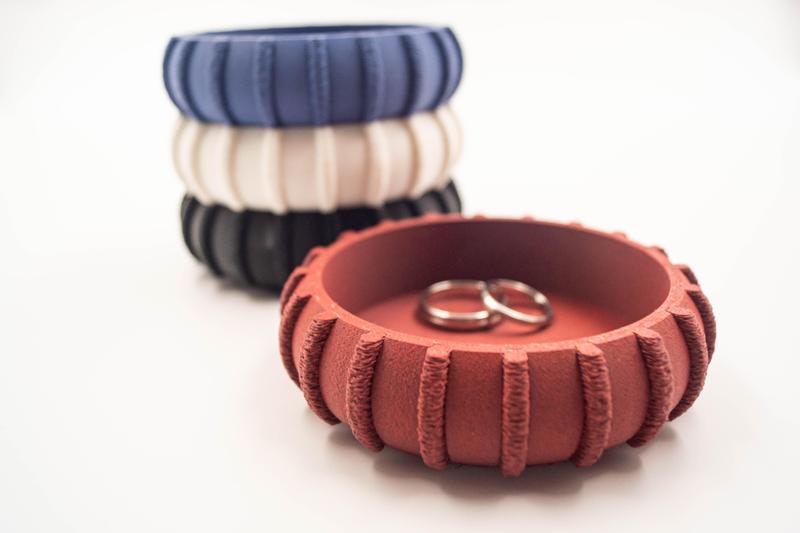 Stackable Fuzzy Pattern Catch All Tray – Design #1