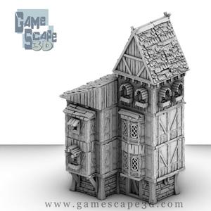 Sample Part Only: Timber Frame 4 Story House