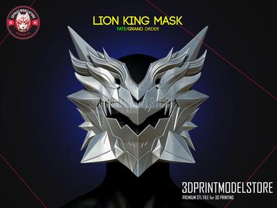 Lion King Fate Grand Order Cosplay Mask – Lancer King of Knights