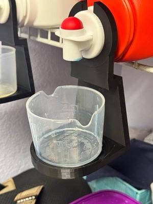 Improved Laundry Detergent Drip Tray, re-enforced with tray lip