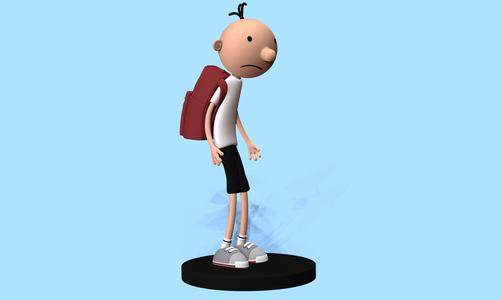 Wimpy Kid 3D model