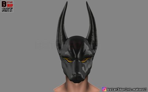 Anubis – Anpu – ancient Egyptian god Mask – Helmet  for cosplay