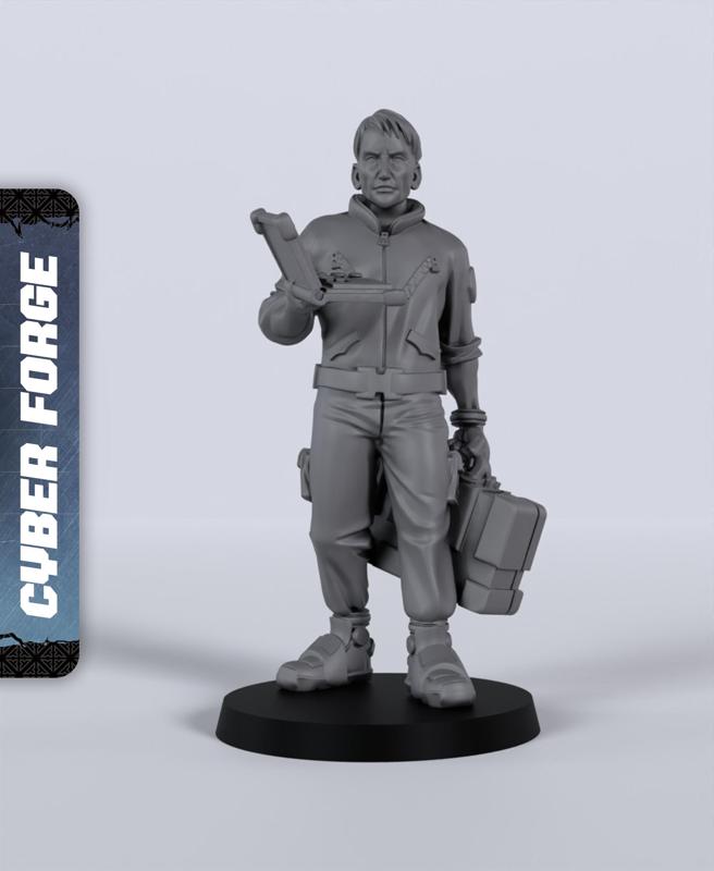 Infestation Knight - With Free Cyberpunk Warhammer - 40k Sci-Fi Gift Ideas for RPG and Wargamers