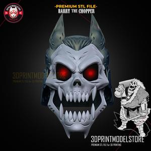 Barry The Chopper Mask - Full Metal Alchemist Cosplay Helmet