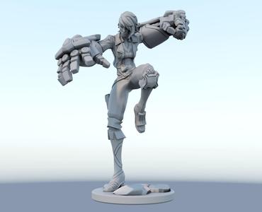 vi arcane League of Legends 3D print model