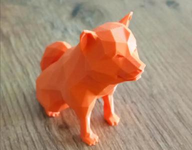 Shiba Inu – Low Poly