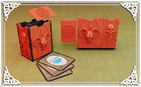 Necronomicon card holder