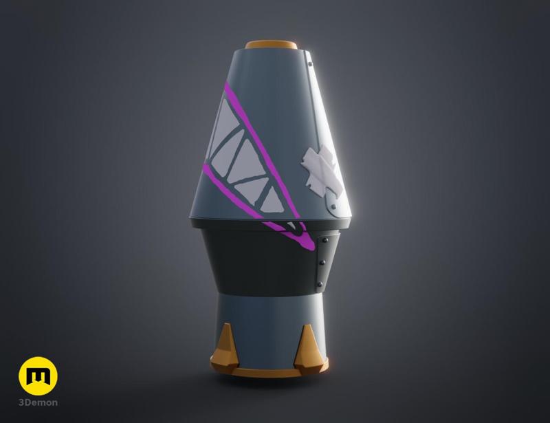 Arcane Jinx rocket container