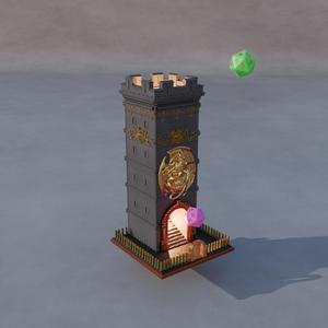 Dragon Square Dice Tower