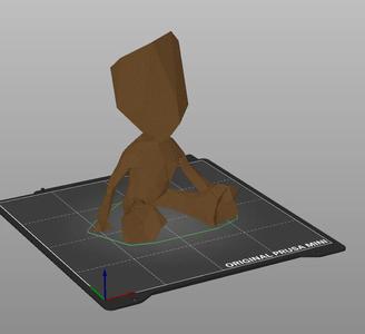 Groot low poly