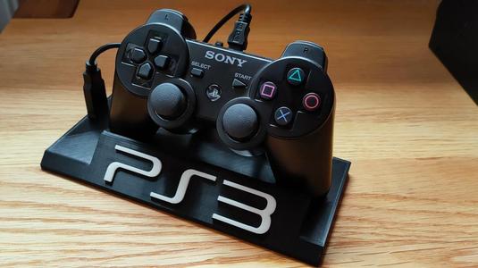PS3 DualShock Controller Stand With PS3 Logo