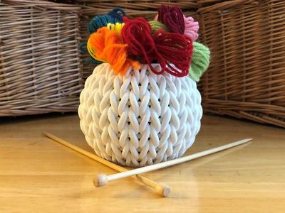 Knitted Bowl