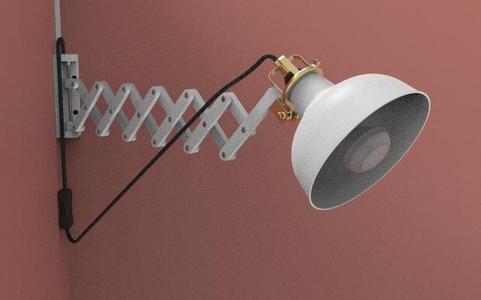 Extendable lamp holder