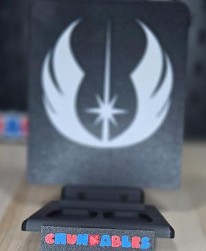 Chunkable Jedi Order Multicolor Backerplate