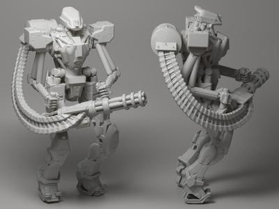 Assault droid