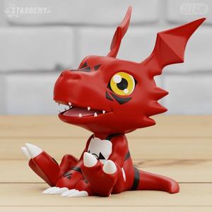 guilmon chibi digimon tamers
