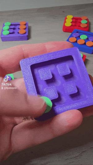 Customizable Magnetic Fidget Slider Stress Relief