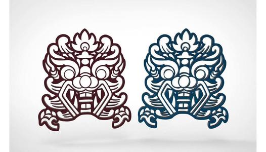 A Traditional Pattern Decoration Art