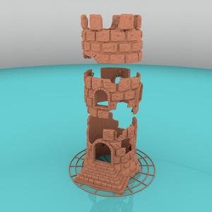 Floating Castle for Aquarium