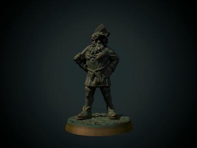 Lumberjack 28mm (supportless, FDM friendly