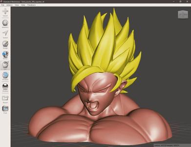 Goku busto
