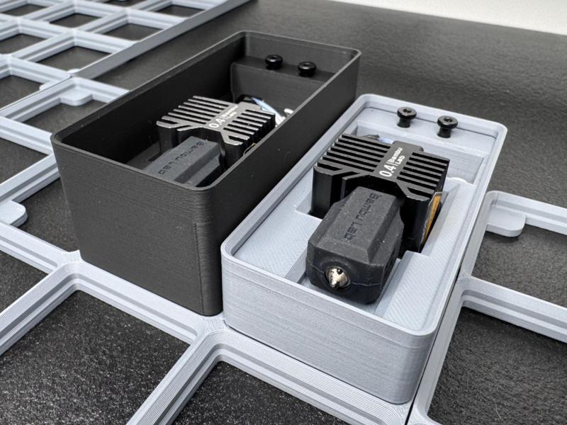 Gridfinity P1/X1 Complete Hotend Tray - Stackable
