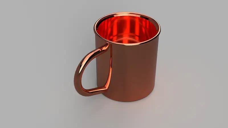 Overland copper cup