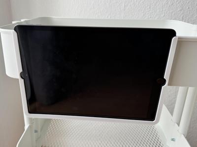 iPad Holder for IKEA Raskog Utility Cart