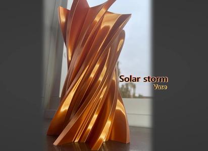 Solar storm, vase.