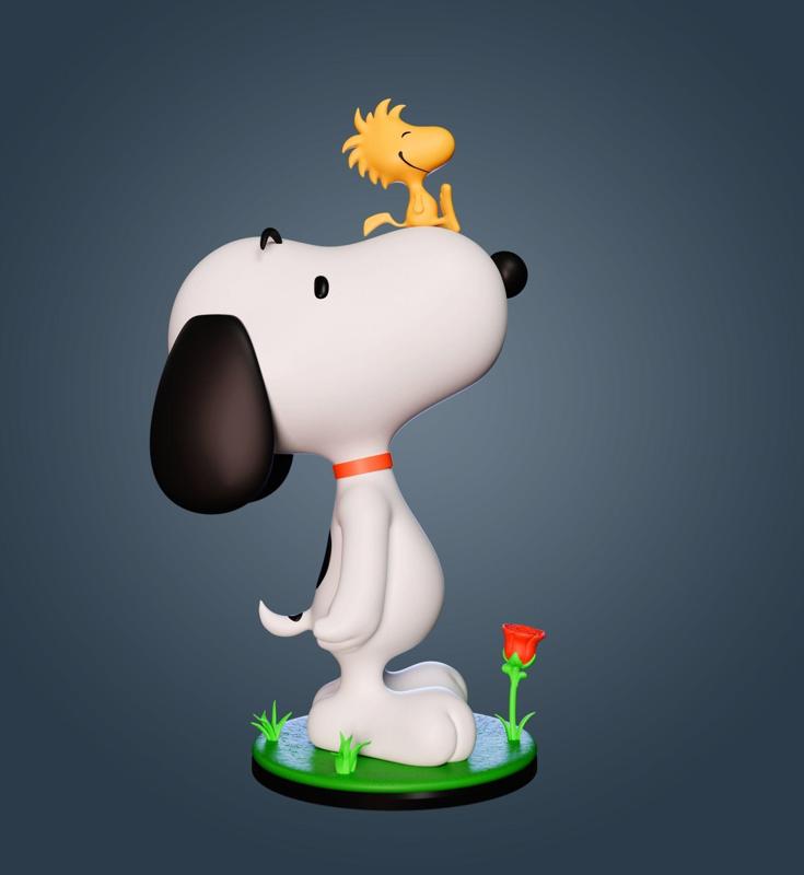 Snoopy and Woodstock